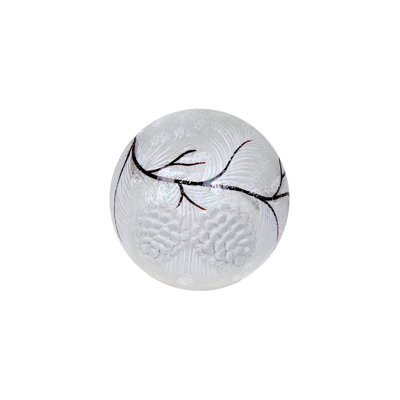 Globe en verre DEL Pinecone
