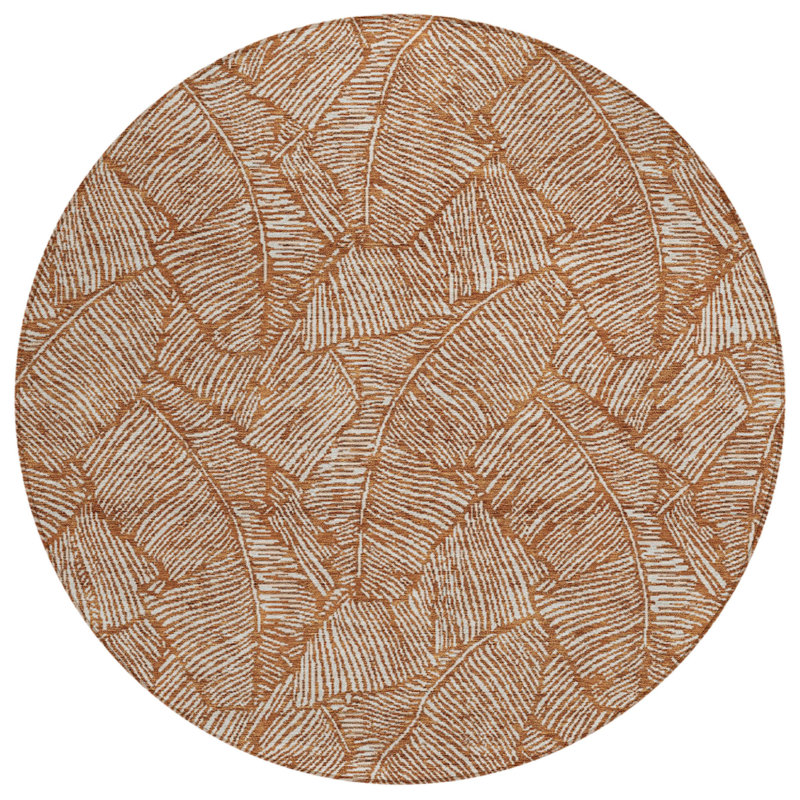Tapis rond 8 po
