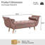 Banc rembourré en velours-685499102-685499074