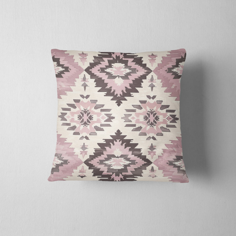 Nasreen Eastern Elegance Throw Pillow Cover, 22"H x 22"W