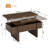 Lift Top Wood Coffee Table with Storage Modern Farmhouse Convertible Living Room Table-500999633