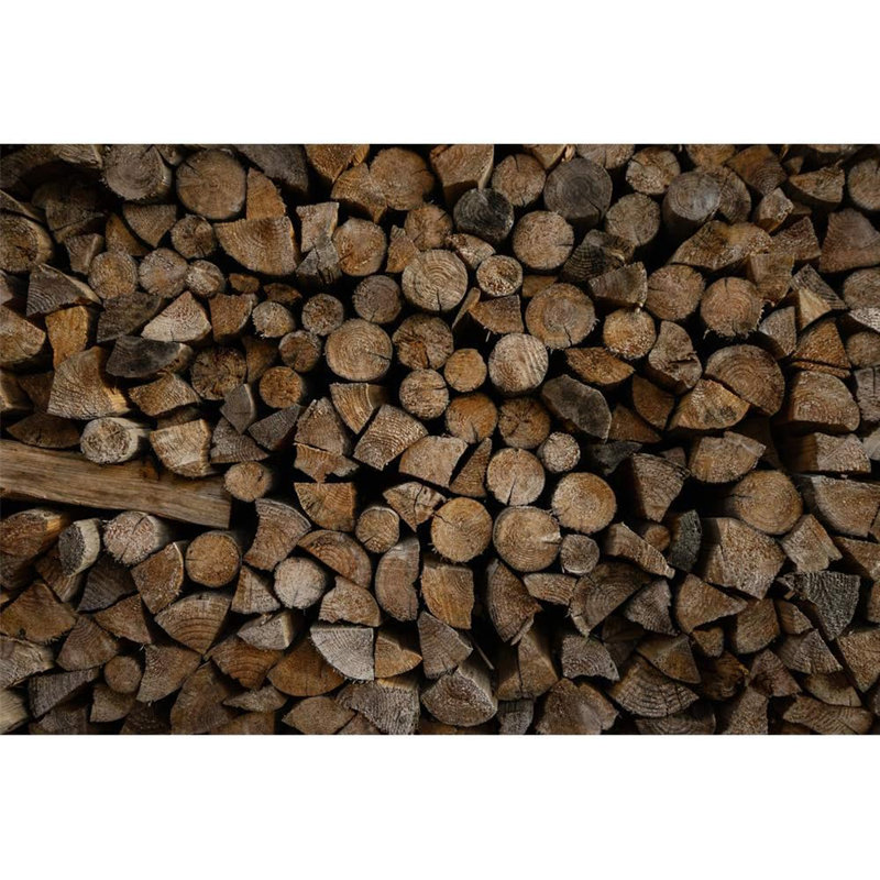 Panneau mural peint en bois brun rétro L 66 pi x l 96 po, L 100 po x l 144 po