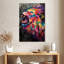 Roar du lion Brampt, couleur abstraite-108248970