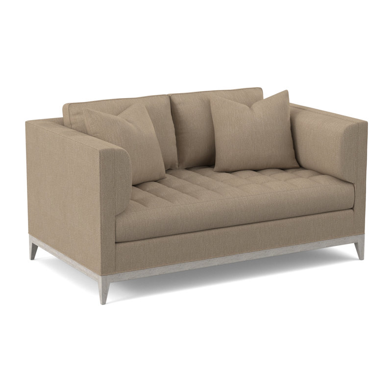 Paramount Loveseat, Bisque, Elise Harbor 100% Polyester