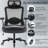 Big and Tall Executive Office Chair, 700 lbs Heavy Duty Mesh Desk Chair with Dynamic Lumbar Support, Adjustable Headrest, 3D Flip-Up Armrests, Thick Leather Seat, Swivel Rolling High Back Computer Chair for Home Office-495781961
