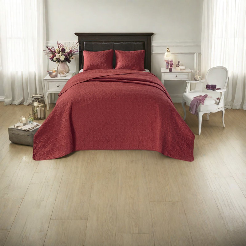 Ensemble de literie réversible en coton de qualité supérieure, style moderne classique, très grand pour la maison