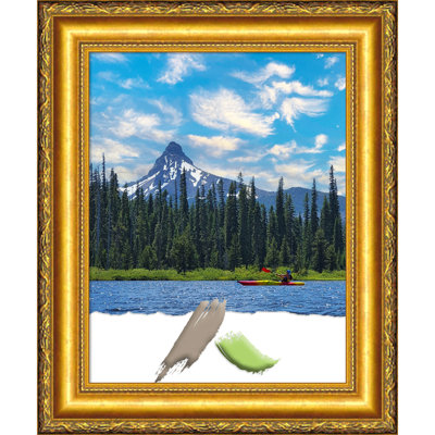 Hiltibrand Gold Wood Picture Frame