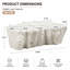 Table basse 48,6 po Freeform