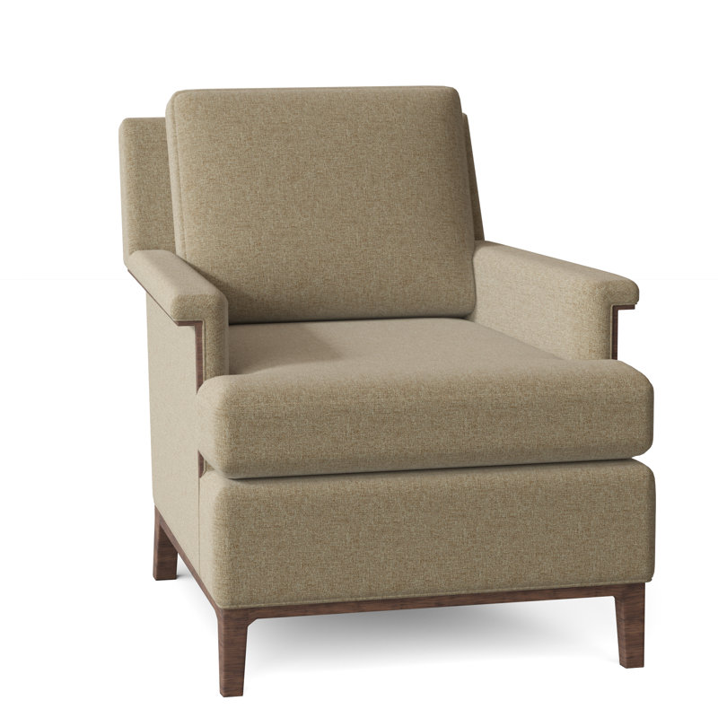 Fauteuil l 28,5 po Libby Langdon, Chêne français, 2033 Mousse