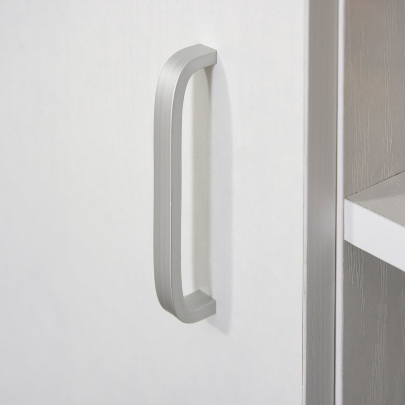 Armoire de rangement à 3 tablettes Subra, Blanc