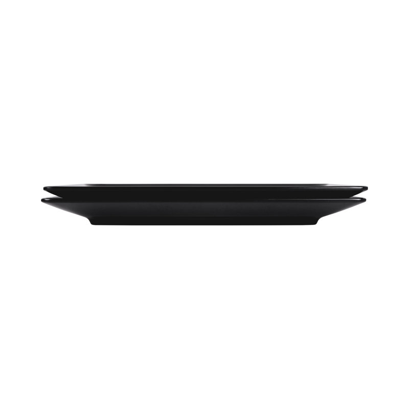 Elite Global Solutions Melamine Platter, White, 1.5" H x 18" W x 11.5" D