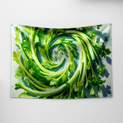 Vegetables Celery Wall Tapestry
