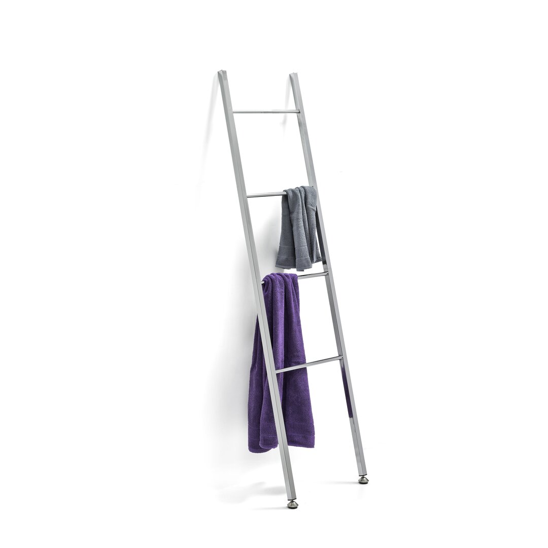 Ladder Freestanding Towel Rack gray
