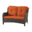 Causeuse d'extérieur Pe Wicker - Siège d'extérieur élégant et confortable-1999821762