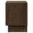 Hemlock Warm Brown 2-Drawer Nightstand Bedside Table
