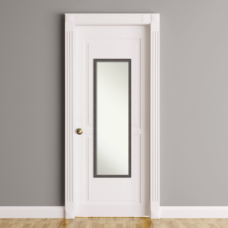 Wycliffe Rectangle Wall Mirror, Pewter