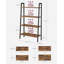 137cm H x 80cm W Ladder Bookcase