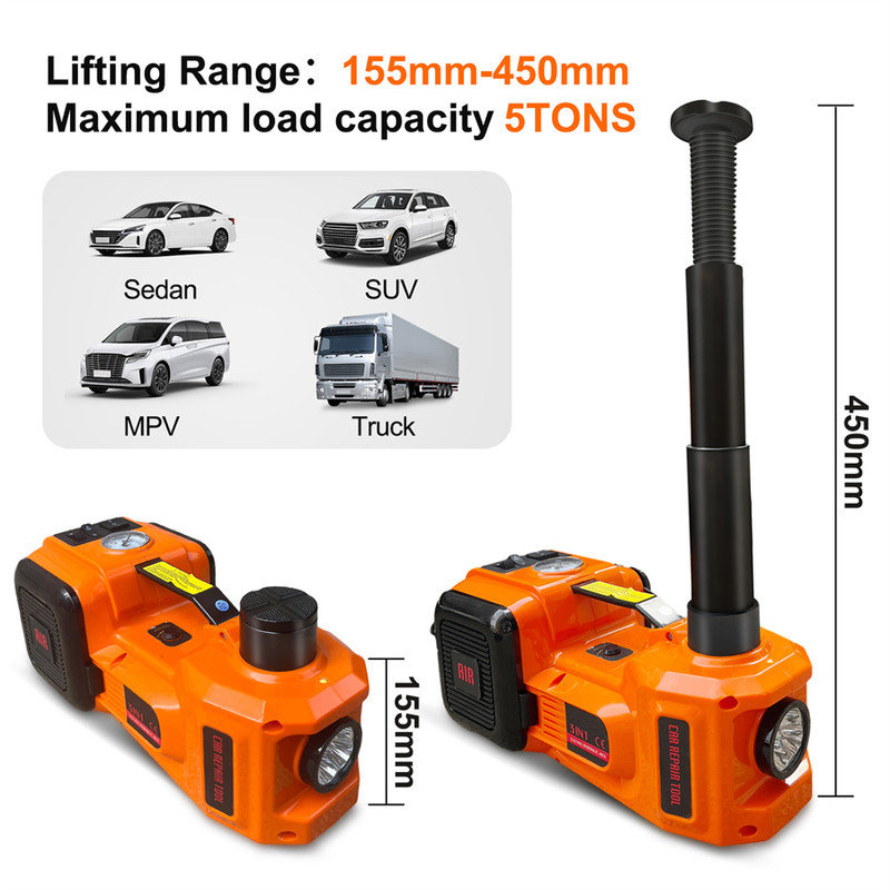Electric Car Jack kit,5 Ton