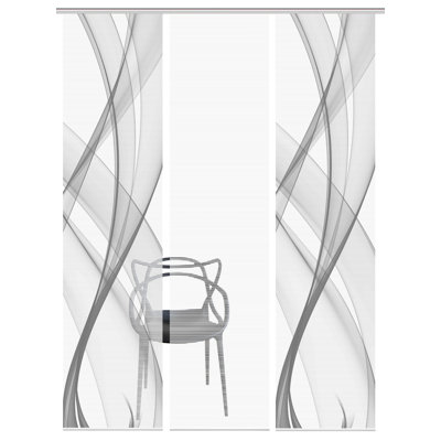 Semi Sheer Sliding Panel