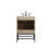 Eugene 24'' Single Bathroom Vanity with Engineered Marble Top-10441489