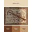 Tapis oriental beige lavable à la machine Clarinette classique Osnat-784448183