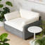 Le siège surdimensionné de 50 po x 43 po permet une posture assise / couchée multiple pour une détente ultime.-214937670