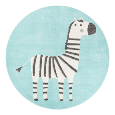 Whimsy Machine Woven Polypropylene Plastic Rug