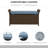27 Gallon Deck Storage Bench In Dark Blue, With Cushion And Handles, Rectangular Garden Box For Patio Blue Console, Capacity Large Rectangle Outdoor