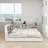 Wood  Platform Bed With Storage Headboard, Shelves And 2 Drawers,-1768264095-1768264092