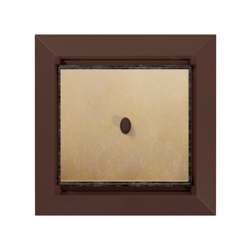 Harbor 2 - Light 12.25" Unique/Statement Square Flush Mount, Anchor Bronze, Standard