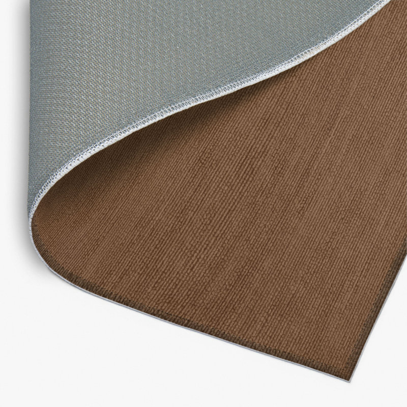 Tapis brun uni d'intérieur et d'extérieur, Rectangulaire 2 pi x 3 pi