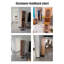 Vitrine simple en bois massif multifonctionnel
