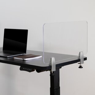Jonti-Craft 30 x 16 Clear Acrylic Plexiglass Desk Divider Shield