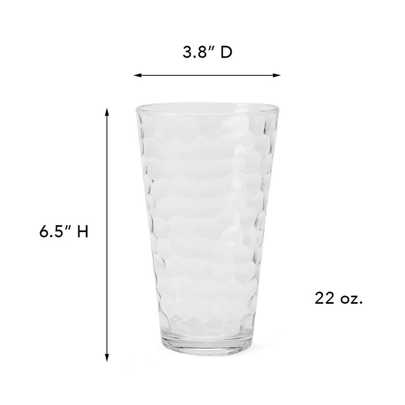 Switzer 22oz. Drinking Glass Set