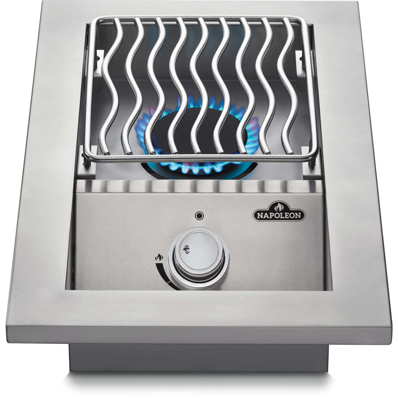 Brûleur encastré Napoleon - BI10RTPSS, 10 po, acier inoxydable, encastré série 500, Propane liquide