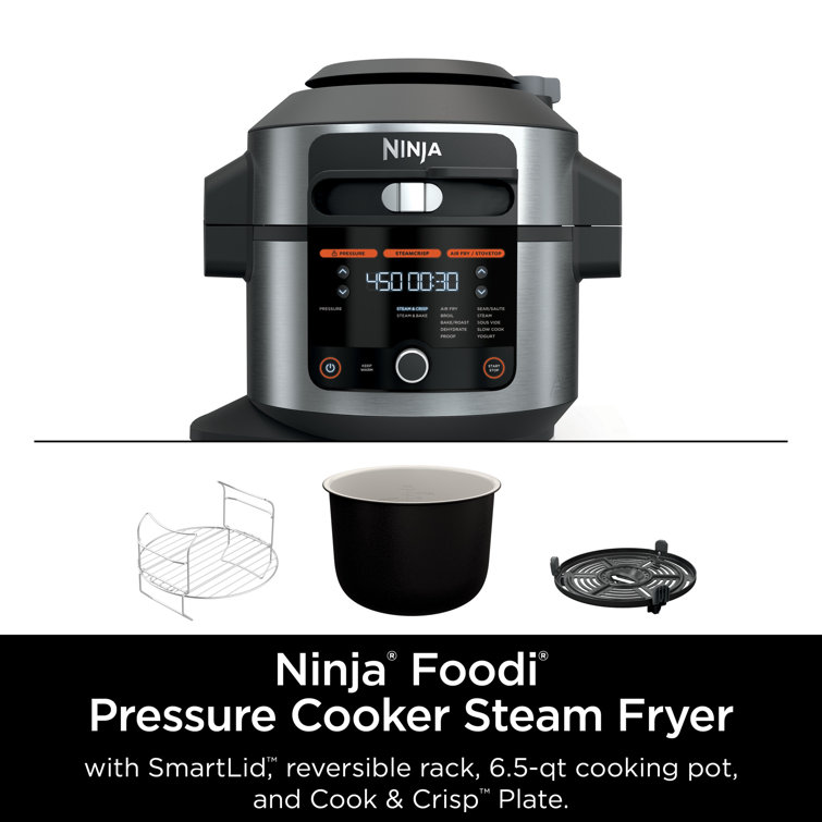 Ninja Foodi 9 in 1 Pressure Cooker and Air Fryer with Nesting Rack