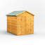 Powersheds 8 x 6ft Apex Timber Tongue & Groove Storage Shed