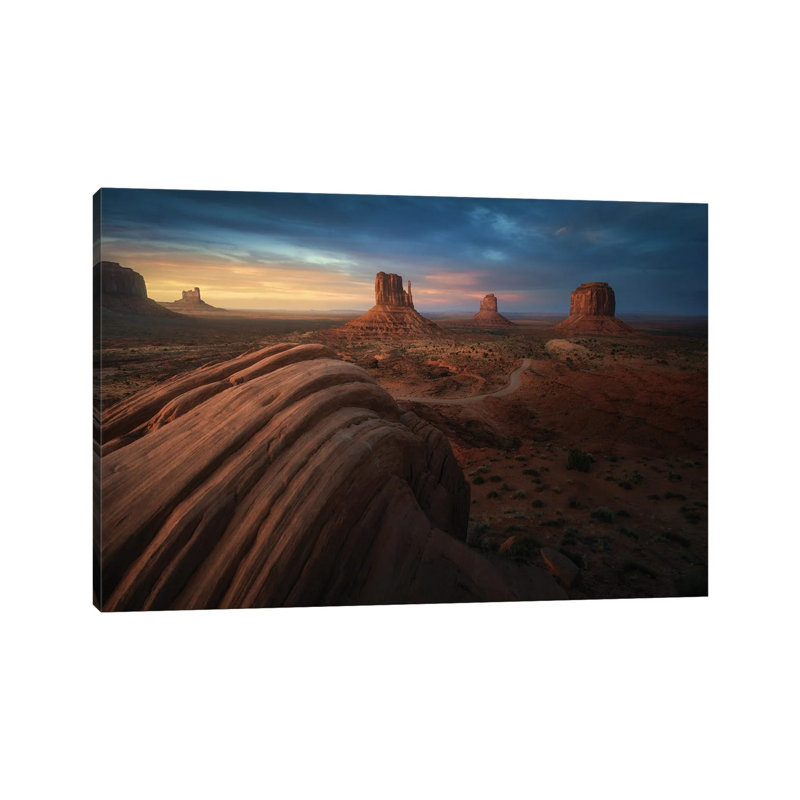 Monument by Juan Pablo De Miguel - Wrapped Canvas Print