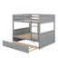 Full Over Full Bunk Bed With Trundle-280141966