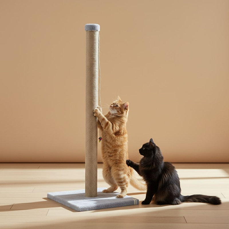 Grattoir pour chat, Gris