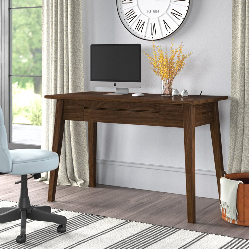 Jakita Wood Desk, Walnut
