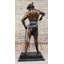Post Pugnam Picault Bronze Statue Sculpture Warrior Sheathing Sword 35" x 18"