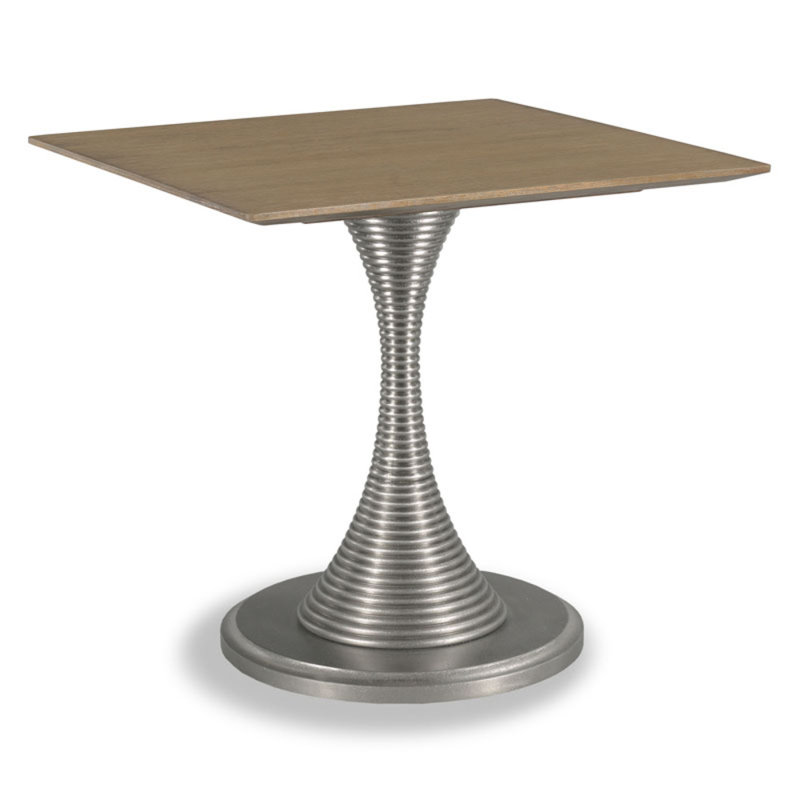 Toscano Square Dining Table, Oak, 30"H x 30"L x 30"W