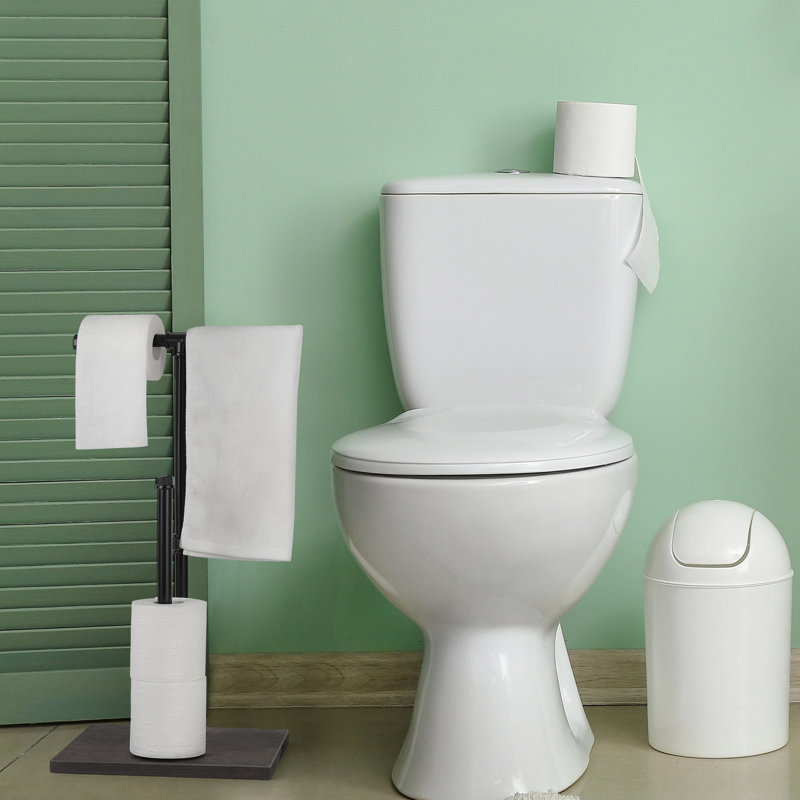 Porte-papier hygiénique sur pied