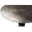 Higsby 30" Round Aluminum Bistro Table, Nickel
