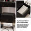 Meuble-lavabo avec grand miroir à DEL Kathryne, 4 tiroirs de tailles différentes et un support de montage supplémentaire, une table de maquillage avec prises pour la chambre à coucher-42856656