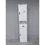 Armoire de rangement pour salle de bain avec 2 portes de grange et 1 tiroir, unité de rangement étroite, tablettes réglables-450521081
