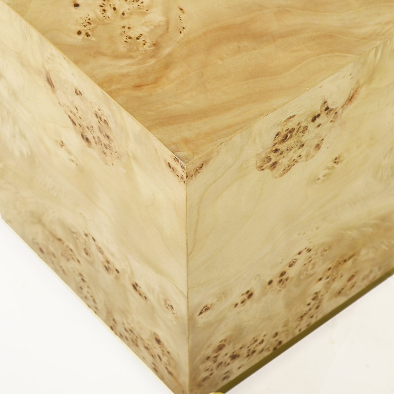 Anaheim Coffee Table, Natural Burl