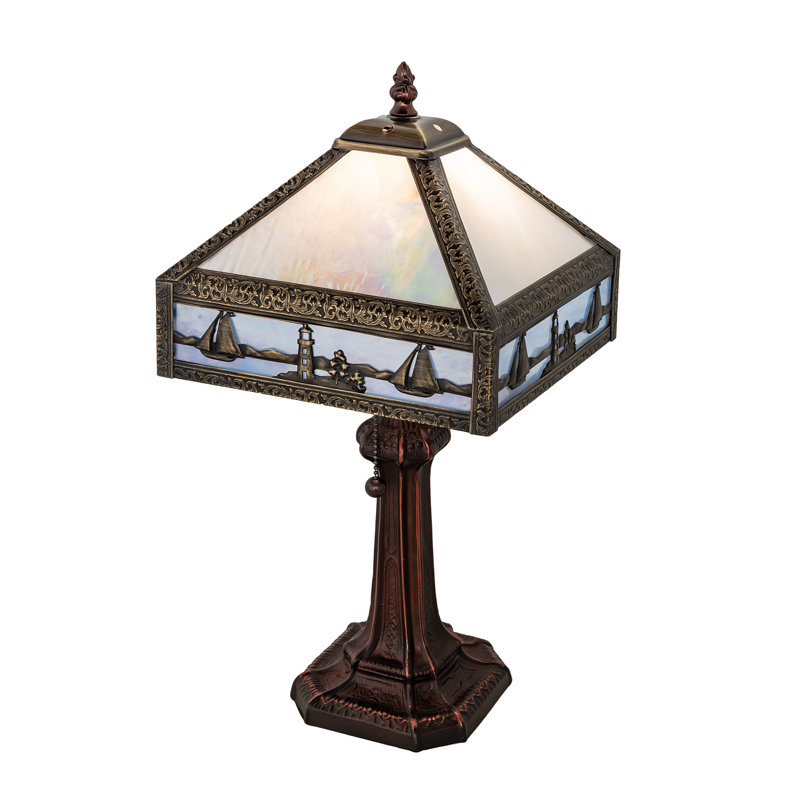 19" High Sailboat Mission Accent Lamp