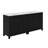 Bathroom Vanity Set With Double Vanities, Double Ceramic Sinks, Adjustable Shelf